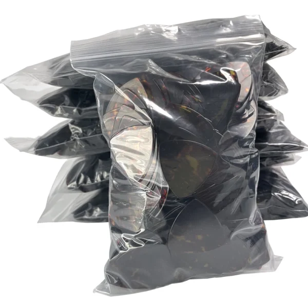 Wholesale 500pcs/lot Tortoise Celluloid Big Rounded Triangle Guitar Picks 0.71mm 0.96mm