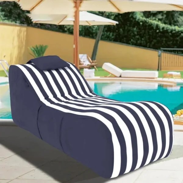 Outdoor Waterproof Bean Bag Chairs for Adults - Floating Bean Bag for Pool - Reusable Bean Bag for Swimming Without, Customized